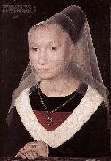 Hans Memling Portrait of a Young Woman oil painting